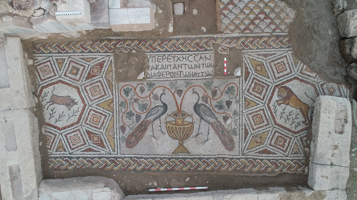 Hadrianopolis Antik kenti mozaikleri